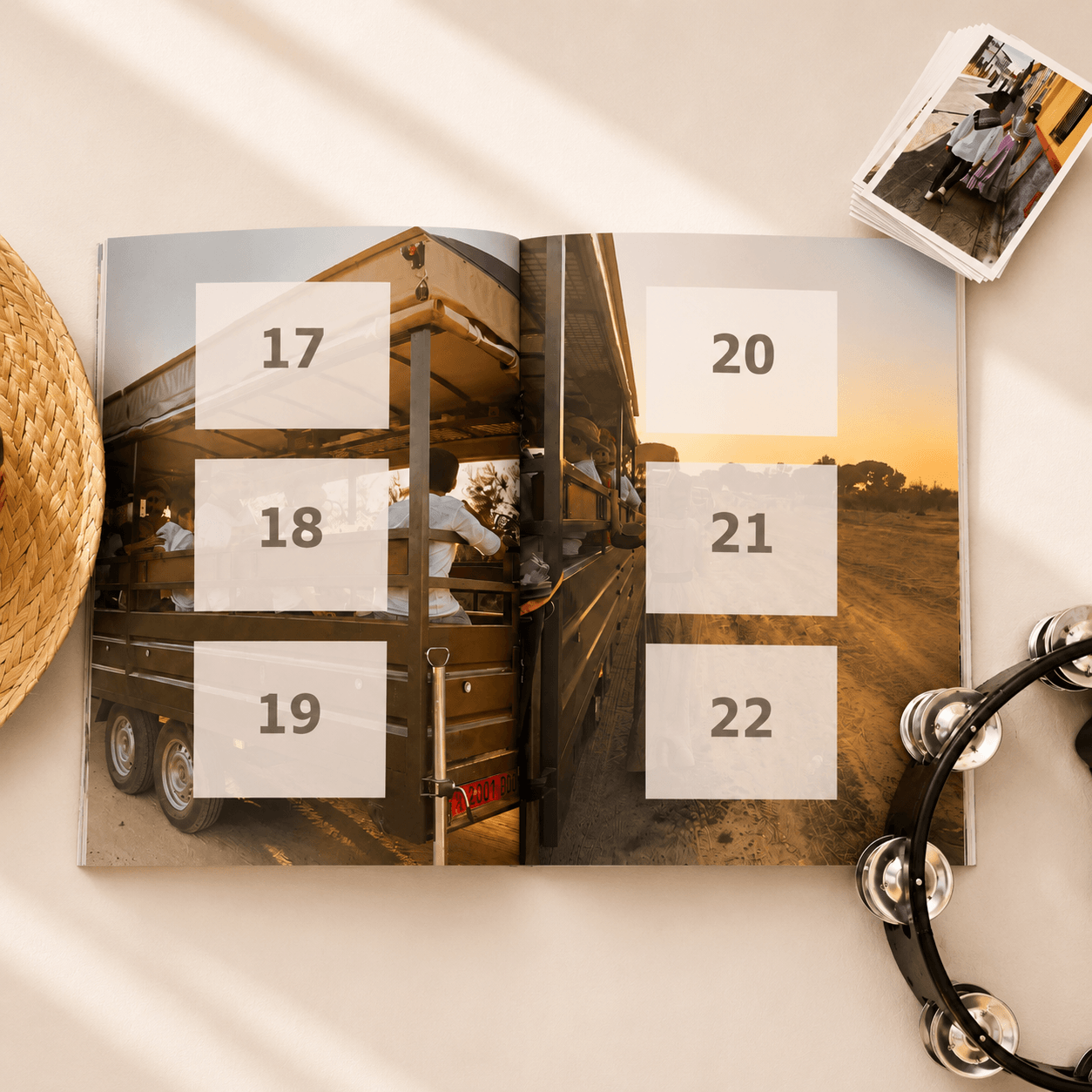 El álbum de cromos del Rocío con tus fotos - Pli Print