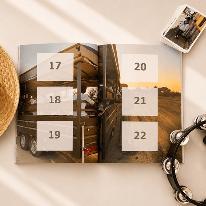 El álbum de cromos del Rocío con tus fotos - Pli Print