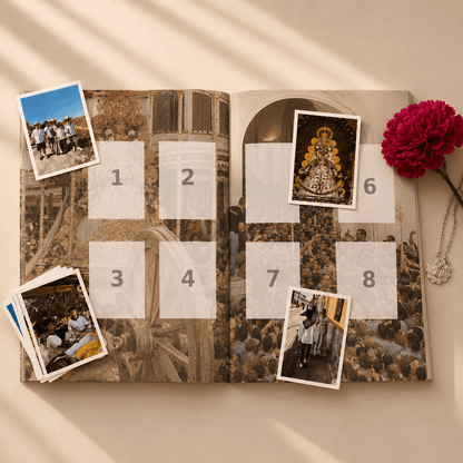 El álbum de cromos del Rocío con tus fotos - Pli Print